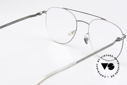 Mykita Nilsson Brille Handmade in Germany, sehr interessante Farbe 235: Graphit / Maulwurfgrau, Passend für Herren