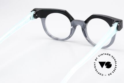 Anne Et Valentin Punchy Kunstvolle Designerbrille, ungetragenes Einzelstück von 2018; made in France, Passend für Damen