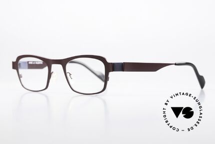 Anne Et Valentin West Designerbrille Titanium, das Ehepaar Anne (Künstlerin) & Valentin (Optiker), Passend für Herren und Damen