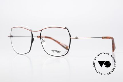 JF Rey JF2921 Damenbrille Schwarz Und Rot, JF Rey steht für lebendige Farben und Formen sowie, Passend für Damen