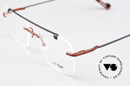 JF Rey JF2852 Markante Randlose Brille, entsprechend passt diese Marke in keine "Schublade", Passend für Herren und Damen