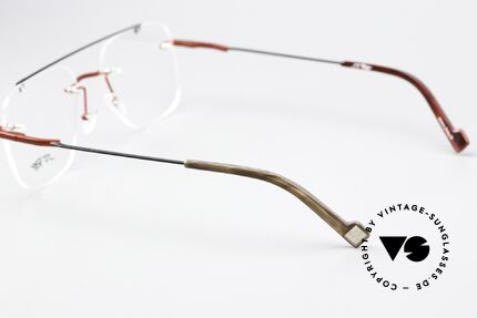 JF Rey JF2852 Markante Randlose Brille, natürlich ungetragen in Top-Qualität, made in France, Passend für Herren und Damen