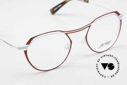 JF Rey JF2955 Zauberhafte Frauen Brille, tolles Damenmodell in Kaminrot und titanium-grau, Passend für Damen