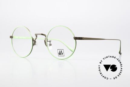 JF Rey JF3013 Runde Brille Mintgrün Braun, JF Rey steht für lebendige Farben und Formen sowie, Passend für Herren und Damen