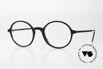 Mykita Tomkin Runde Designerbrille Schwarz Details