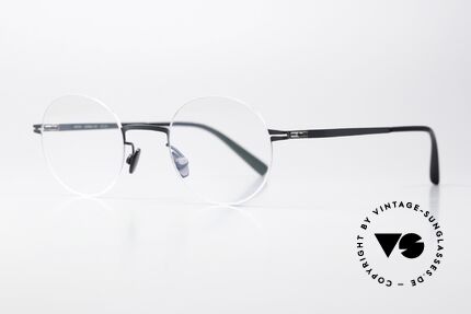 Mykita Sho Runde Brille Damen & Herren, color 271 = indigo / silber (für Damen und Herren), Passend für Herren und Damen