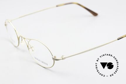 Giorgio Armani 229 AR5027 Die Armani Schubert Brille, öst. Komponist Franz Schubert trug diese Form um 1820, Passend für Herren und Damen