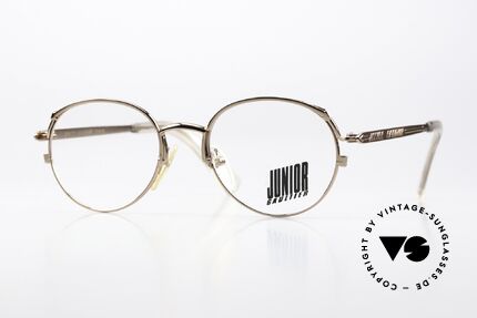 Jean Paul Gaultier 57-2173 90er Shiny Bronze Metallic Details