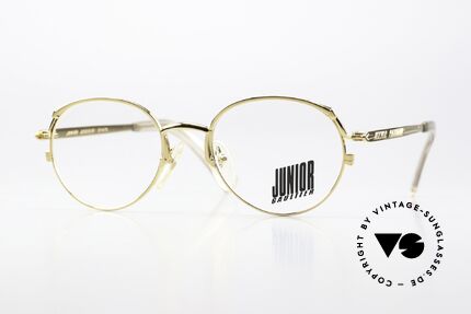 Jean Paul Gaultier 57-2173 True Vintage Brille Von 1995, enorm hochwertige 90er Designerbrille in Gr. 49/19, Passend für Herren und Damen