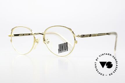 Jean Paul Gaultier 57-2173 True Vintage Brille Von 1995, fühlbare Top-Qualität; JUNIOR GAULTIER Collection, Passend für Herren und Damen