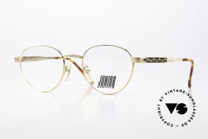 Jean Paul Gaultier 57-3177 90er Pantobrille Gold Plated Details