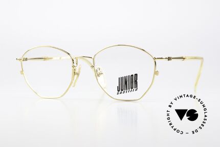 Jean Paul Gaultier 57-2273 Vergoldete Vintage Brille Details