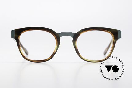 Anne Et Valentin Francesca Petrol Metallic Schildpatt, Kombi-Brille = Materialkombi von 'Anne Et Valentin', Passend für Damen