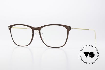 Lindberg 6525 NOW Size 50mm In Braun Und Gold Details