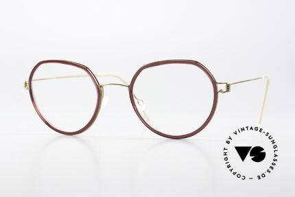 Lindberg Gillian Air Titan Rim Damenbrille Panto Style Details