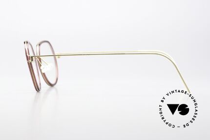 Lindberg Gillian Air Titan Rim Damenbrille Panto Style, ungetragenes Designerstück + orig. Lindberg Magnet-Etui, Passend für Damen