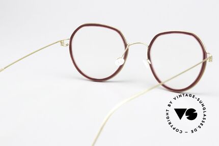 Lindberg Gillian Air Titan Rim Damenbrille Panto Style, Fassung kann beliebig (optisch / Sonne) verglast werden, Passend für Damen