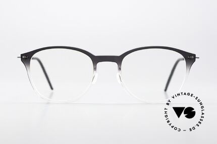 Lindberg 6506 NOW Vintage Designerbrille Unisex, M. 6506, Gr. 46mm, grau-kristall, für Damen & Herren, Passend für Herren und Damen