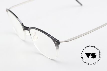 Lindberg 6506 NOW Vintage Designerbrille Unisex, hauchdünne semi-transparente Front: Leichtigkeit pur, Passend für Herren und Damen