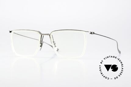 DITA Schema One Herren Brille Eckig Titanium Details