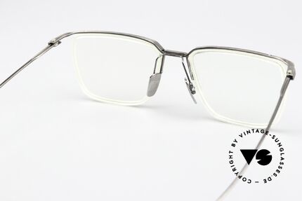 DITA Schema One Herren Brille Eckig Titanium, Größe: medium, Passend für Herren