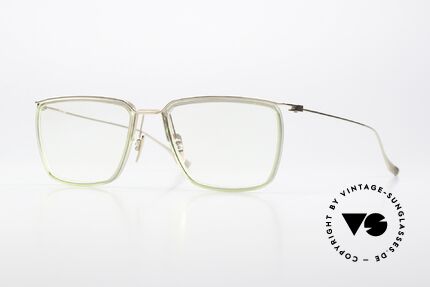 DITA Schema One 55mm Brille Eckig Titanium Details