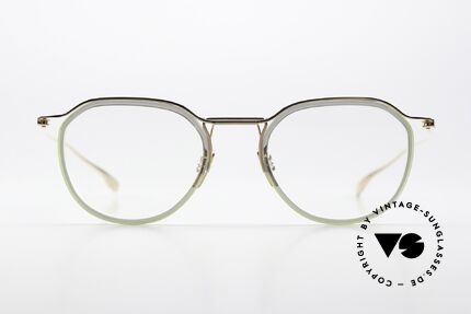 DITA Schema Two Minimalistische Pantobrille, markante Panto-Brillenfassung in Spitzen-Qualität, Passend für Herren und Damen