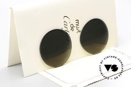 Cartier Cabriolet Lenses Original Gläser 52mm Size Details
