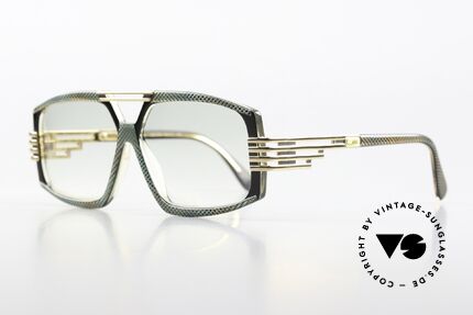 Cazal 325 Alte 80er Brille HipHop Style, 80er Brille: mod. 325, col. 673, Gr. 58/12, Passend für Herren und Damen