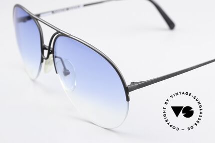 Porsche 5627 90er Halbrand Sonnenbrille, medium Gr. 59mm; ungetragen & mit original Etui, Passend für Herren