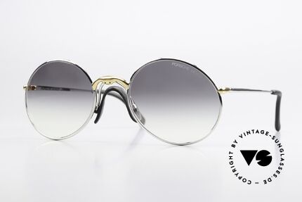 Porsche 5658 - S Sportlicher Saddelsteg 90er, runde 90er Jahre Porsche Design Luxus-Sonnenbrille, Passend für Herren und Damen Porsche 5658 - S Sportlicher Saddelsteg 90er, runde 90er Jahre Porsche Design Luxus-Sonnenbrille, Passend für Herren und Damen