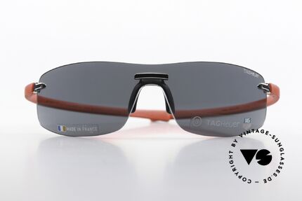 Tag Heuer 5101 Reflex Racing Panorama Brille 2007, eine extrem sportliche Sonnenbrille für Herren, Passend für Herren