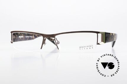 Alain Mikli AL0867 Titanium Designerbrille Details
