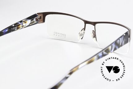 Alain Mikli AL0880 Markante Nylor Herrenbrille, Glashöhe ist 34mm = somit auch gleitsichtfähig, Passend für Herren