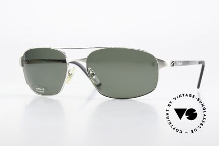 Cartier Spirit Brushed Platinum Rahmen Details