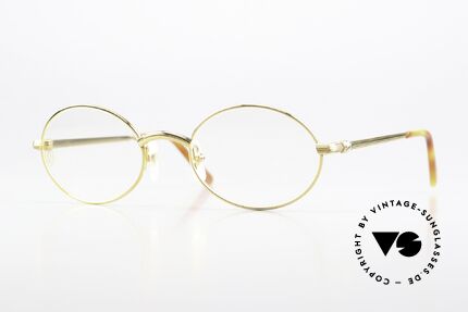 Cartier Sorbonne Original Vintage Brille 90er Details