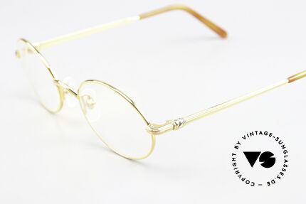 Cartier Sorbonne Original Vintage Brille 90er, edle Luxusbrille mit orig. Cartier DEMO-Gläsern, Passend für Herren und Damen