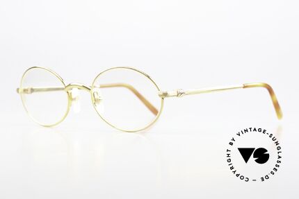Cartier Sorbonne Original Vintage Brille 90er, "Sorbonne" = Synonym für die Pariser Universität, Passend für Herren und Damen