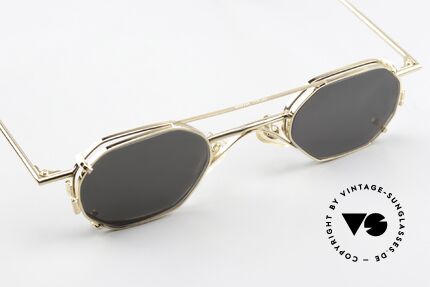 Christian Roth 2401 Optical Affairs Clip On Brille, ungetragenes 90er Meisterstück für Design-Liebhaber, Passend für Herren und Damen