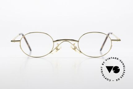 Christian Roth 2400 Clip On Brille 90er Vergoldet, Größe: small, Passend für Herren und Damen