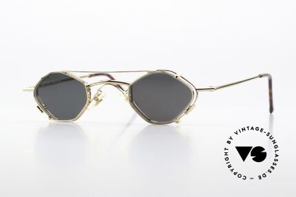 Christian Roth 2402 Achteckige Brille Mit Clip Details