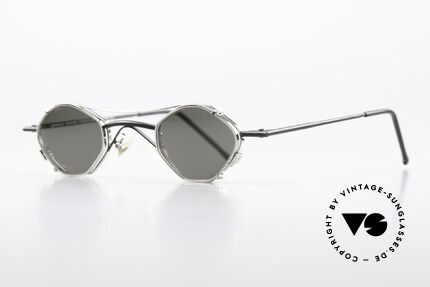 Christian Roth 2402 Ideal Für Große Sehstärken, eckige Metallbrille: Glashöhe 29mm, Glasbreite 37mm, Passend für Herren und Damen