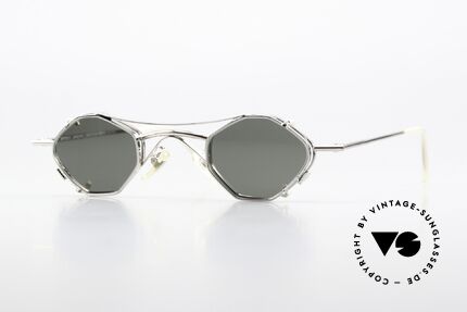 Christian Roth 2402 Achteck Brille Sonnen-Clip Details