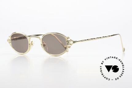 Jean Paul Gaultier 56-0001 Limited Edition Designerbrille, Nr. 2174 von nur 5000 Stück (vor über 30 Jahren!), Passend für Herren und Damen