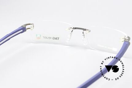 Tag Heuer 7644 Fold Bügel Mit Elastomer Überzug, KEINE Retrobrille, sondern ein Original von 2006, Passend für Herren