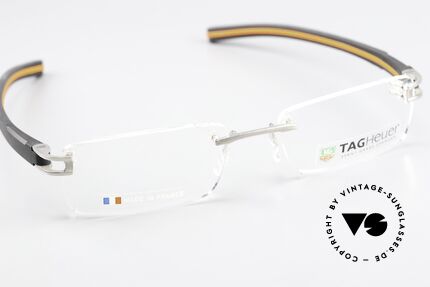 Tag Heuer 7644 Fold Brille Mit Perfektem Halt, ungetragene vintage Rarität (made in FRANCE), Passend für Herren
