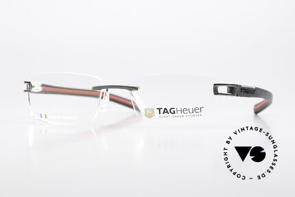 Tag Heuer 7643 Fold Avantgarde Brille Randlos, Tag Heuer Brille TH 7643, color 018, Gr. 54-18, Passend für Herren