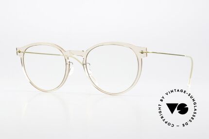 Lindberg 6603 NOW Brille Kristallklar Mit Gold Details