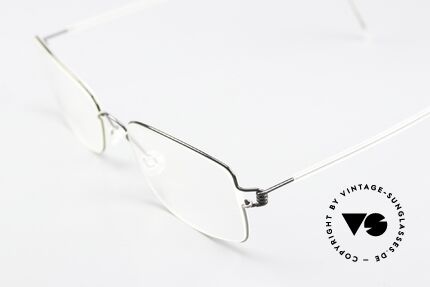 Lindberg Alvis Air Titan Rim Herrenbrille Titaniumbrille, extrem stabile Fassung, flexibel & elastisch, und nur 3g, Passend für Herren