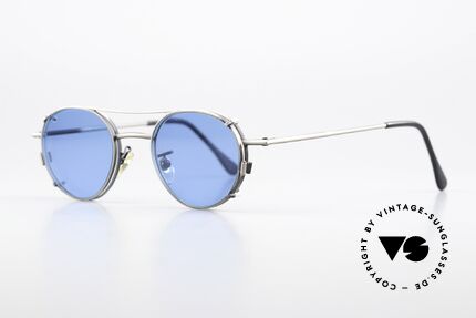 Christian Roth 2405 90er Brille In Antik-Silber, Panto Metallbrille: Glashöhe 37mm, Glasbreite 42mm, Passend für Herren und Damen